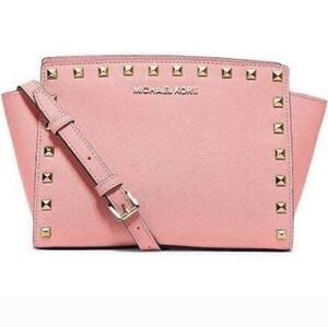 Michael Kors Pink Studded Women's Bag
